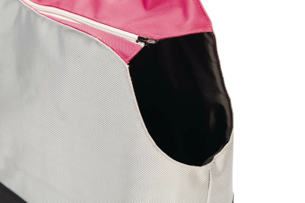 Beeztees Schoudertas Hond Zizzy Grijs/roze 3 Beeztees Schoudertas Hond Zizzy Grijs/roze - Afbeelding 3