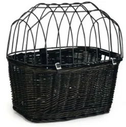 Beeztees Fietsmand + Kap Zwart