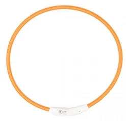 Duvo Lichthalsband Nylon Oranje