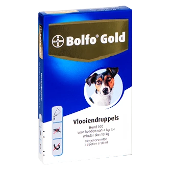 Bolfo Gold 100 Hond4 Pipetten 1 Bolfo Gold 100 Hond4 Pipetten