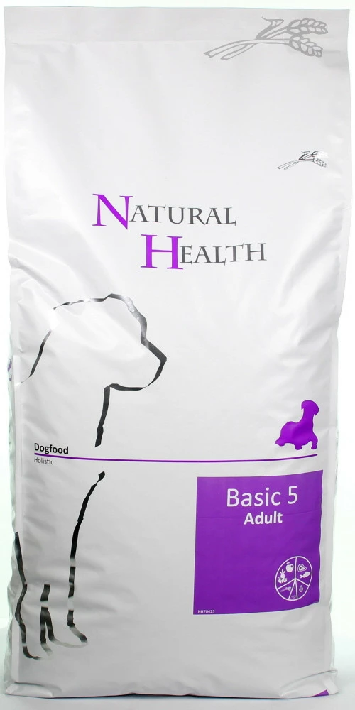 Natural Health Hondenvoer Basic 5 Adult 12,5 Kg 1 Natural Health Hondenvoer Basic 5 Adult 12,5 Kg