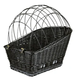 TRIXIE Fietsmand Met Rooster Voor Bagagedrager Zwart