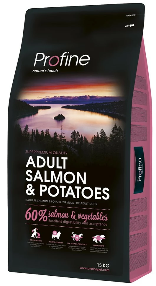 Profine Hondenvoer Adult Salmon & Potatoes 15 Kg 1 Profine Hondenvoer Adult Salmon & Potatoes 15 Kg