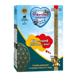 Renske Vers Hondenvoer Kip Met Rund 375 Gr