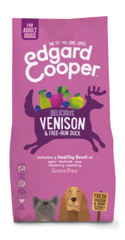 Edgard & Cooper Hondenvoer Adult Hert En Eend 12 Kg