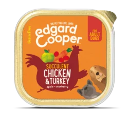 Edgard & Cooper Hondenvoer Adult Kip En Kalkoen 150 Gr