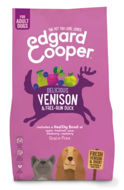 Edgard & Cooper Hondenvoer Adult Hert En Eend 2,5 Kg