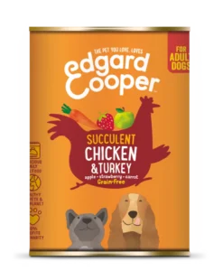 Edgard & Cooper Hondenvoer Adult Kip En Kalkoen 400 Gr