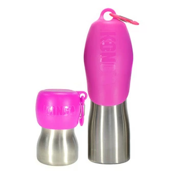 Kong H2O Drinkfles Voor Honden Pink 1 Kong H2O Drinkfles Voor Honden Pink