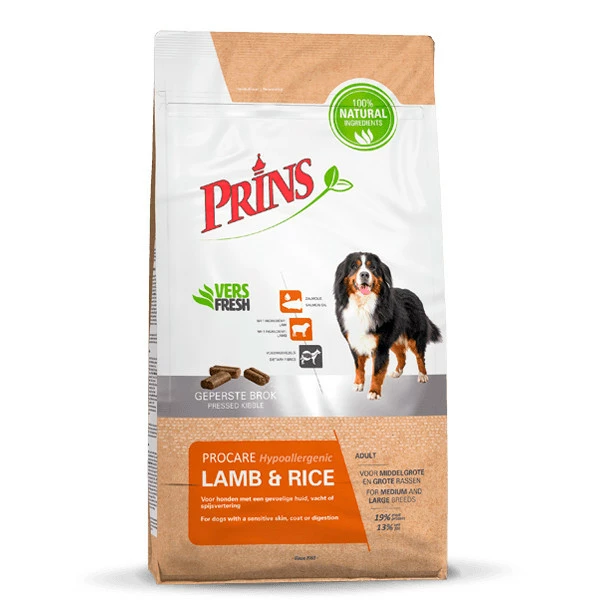 Prins Hondenvoer ProCare Lamb & Rice 15 Kg 1 Prins Hondenvoer ProCare Lamb & Rice 15 Kg