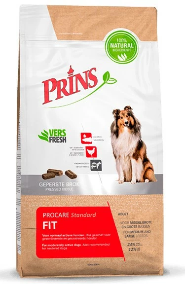 Prins Hondenvoer ProCare Standard Fit 3 Kg 1 Prins Hondenvoer ProCare Standard Fit 3 Kg