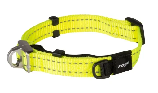 Rogz Beltz Utility Halsband Safety Yellow -Huisdierbenodigdheden Verkoop 2024 RHBS16HDET0