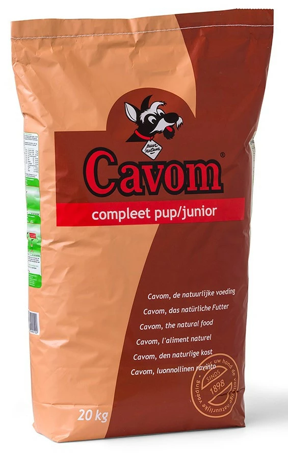 Cavom Hondenvoer Compleet Pup/Junior 20 Kg 1 Cavom Hondenvoer Compleet Pup/Junior 20 Kg