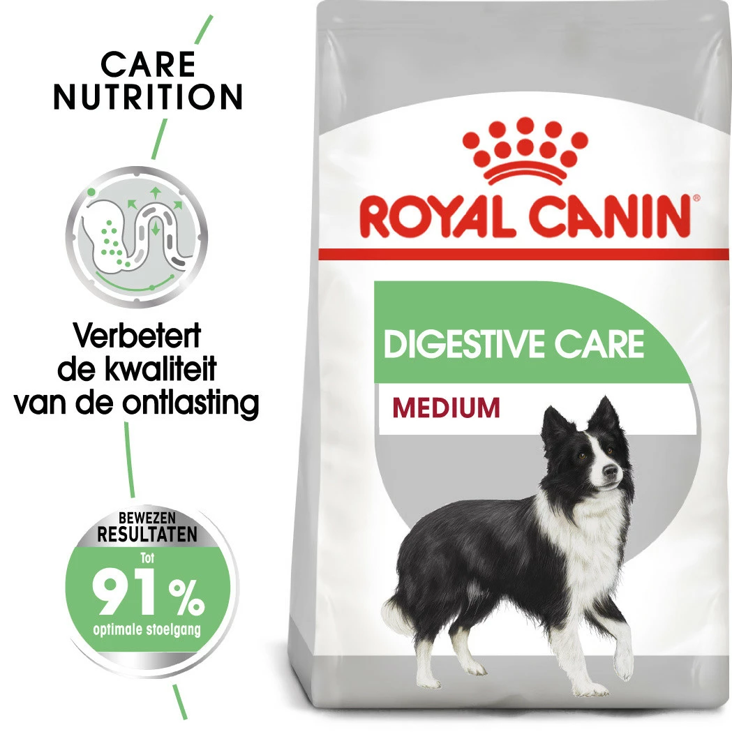Royal Canin Hondenvoer Digestive Care Medium 3 Kg 3 Royal Canin Hondenvoer Digestive Care Medium 3 Kg - Afbeelding 3